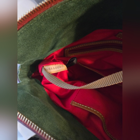 Dooney & Bourke Double Pocket Florentine Satchel - Natural - Picture 9 of 17